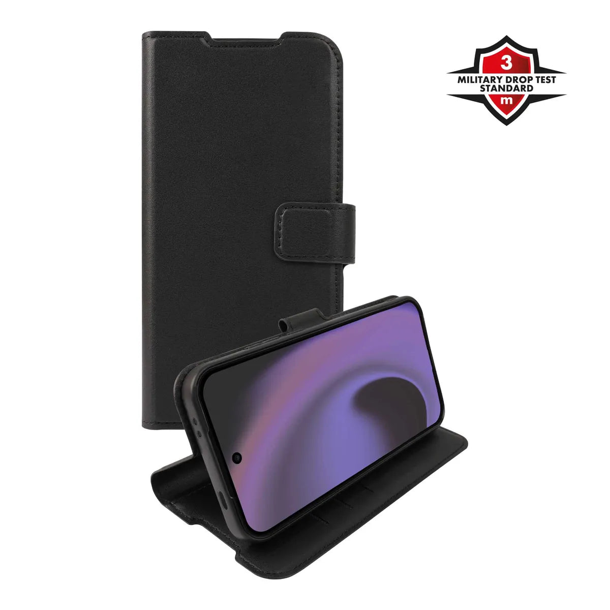 X2O Realme GT 8 Pro Fodral Classic Wallet Svart