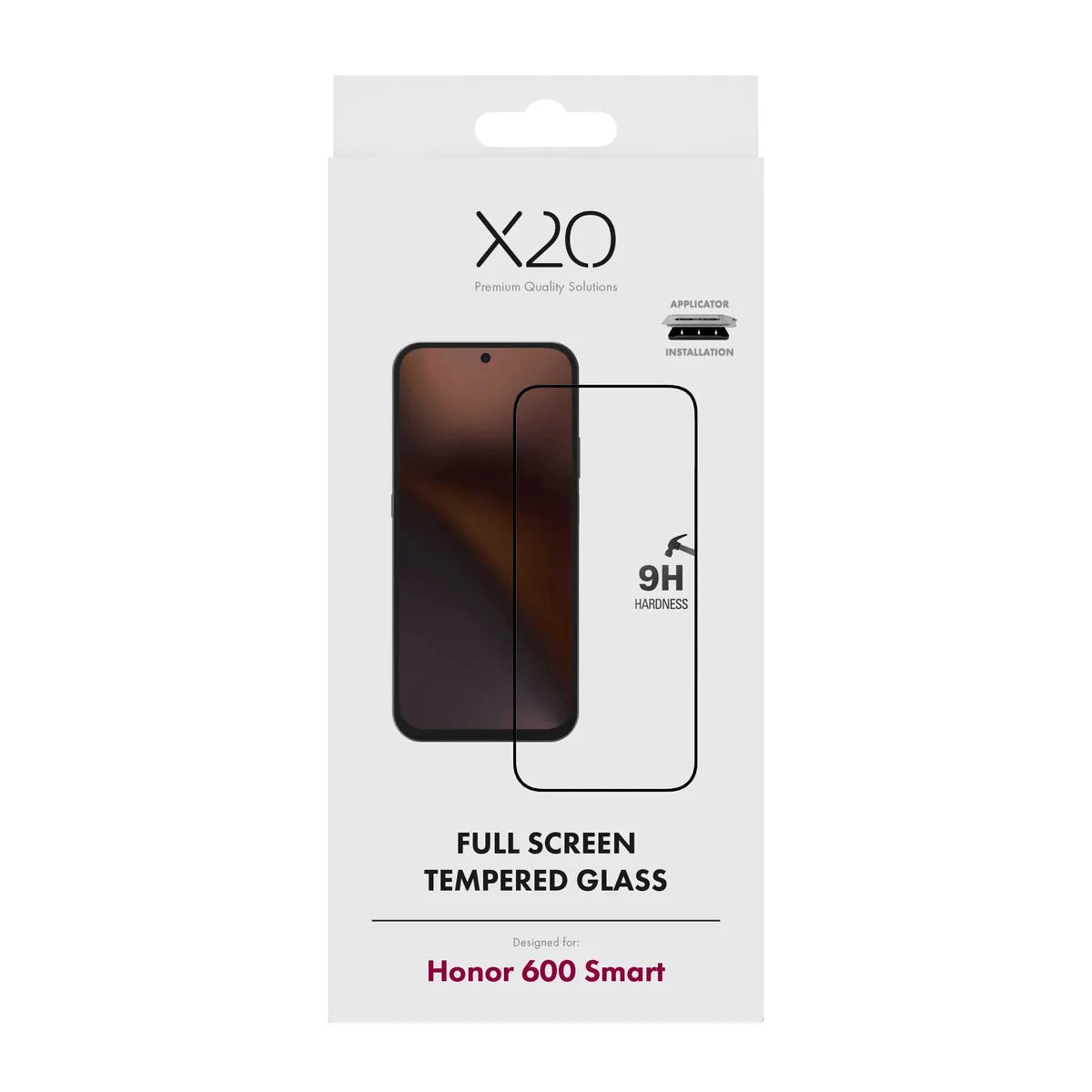 X2O Honor 600 Smart Skärmskydd Premium Full Screen