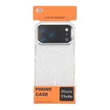 iPhone 17 Pro Max Skal Kamerasarg MagSafe Vit Transparent