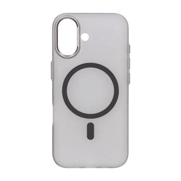 iPhone 17 Skal Kamerasarg MagSafe Transparent Svart