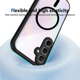 Samsung Galaxy S25 FE/S26 FE Skal Transparent Baksida MagSafe Svart