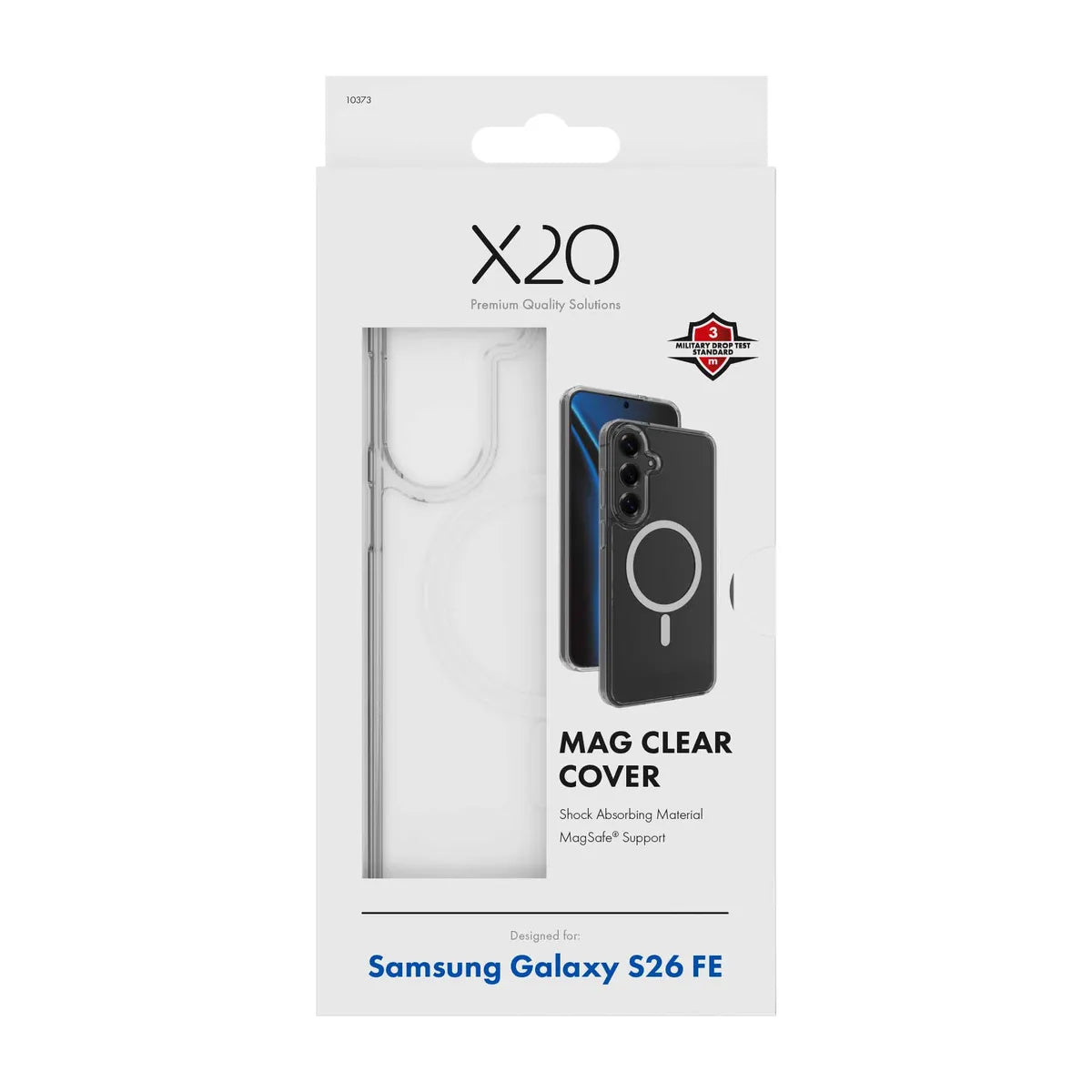 X2O Samsung Galaxy S26 FE Skal Mag Clear Transparent