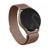 Burga Samsung Galaxy Watch 20mm Armband Metal Mesh Roseguld