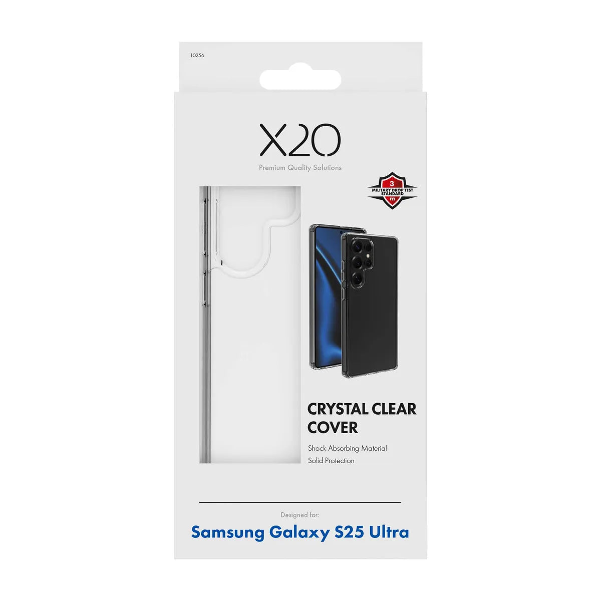 X2O Samsung Galaxy S25 Ultra Skal Crystal Clear Transparent