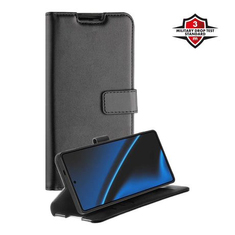 X2O Samsung Galaxy S25 Ultra Fodral Classic Wallet Svart