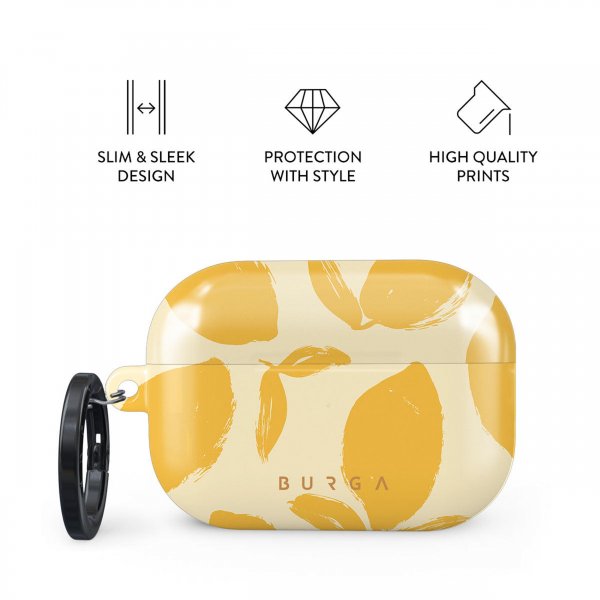 Burga AirPods Pro 2 Skal Design Lemon Tart