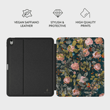 Burga iPad Air 11 (M2/M3/M4) Fodral Folio Bloomy Garden