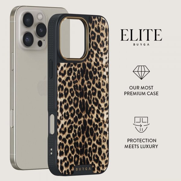 Burga iPhone 15 Skal Elite Dark MagSafe Player