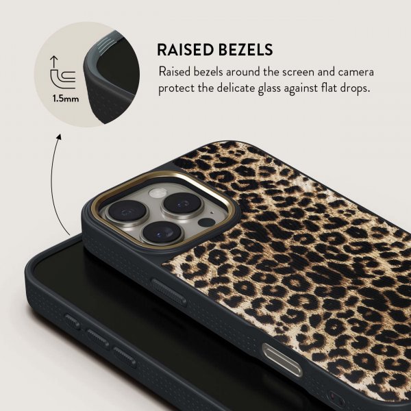 Burga iPhone 15 Skal Elite Dark MagSafe Player