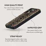 Burga iPhone 15 Skal Elite Dark MagSafe Player