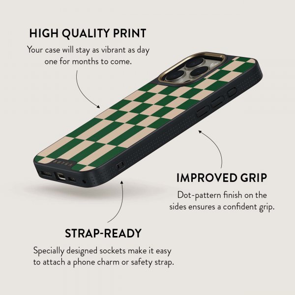 Burga iPhone 15 Pro Max Skal Elite Dark MagSafe Ivy League