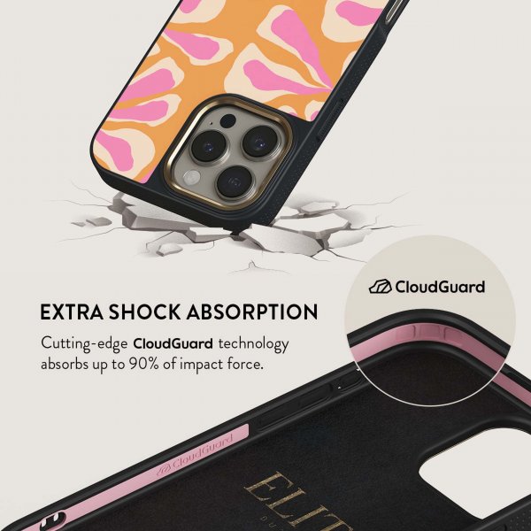 Burga iPhone 14 Skal Elite Dark MagSafe Aloha