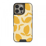 Burga iPhone 15 Pro Skal Elite Dark MagSafe Lemon Tart