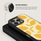 Burga iPhone 15 Pro Skal Elite Dark MagSafe Lemon Tart