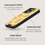 Burga iPhone 15 Pro Skal Elite Dark MagSafe Lemon Tart