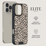 Burga iPhone 14 Skal Elite Dark MagSafe Almond Latte