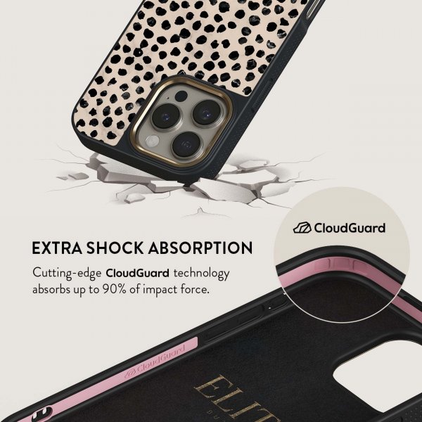 Burga iPhone 14 Skal Elite Dark MagSafe Almond Latte