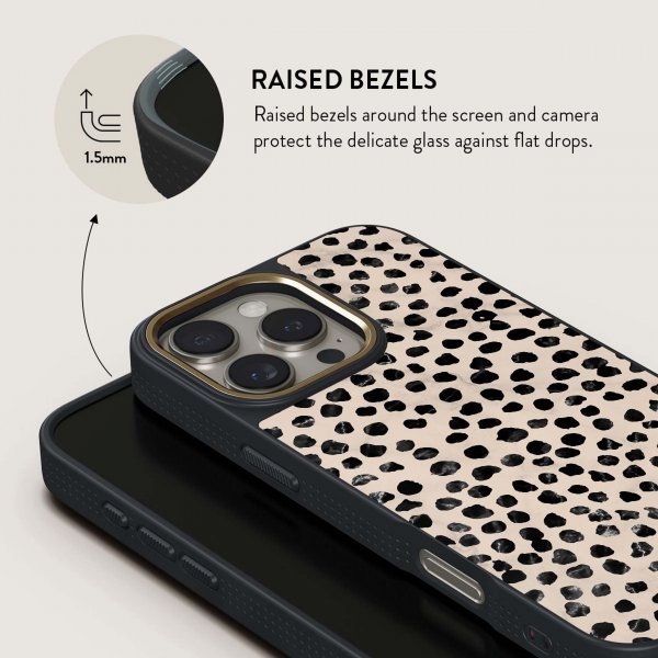 Burga iPhone 16 Pro Max Skal Elite Dark MagSafe Almond Latte
