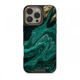 Burga iPhone 15 Skal Elite Dark MagSafe Emerald Pool