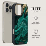 Burga iPhone 15 Skal Elite Dark MagSafe Emerald Pool