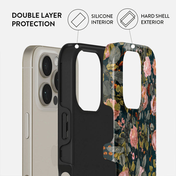 Burga iPhone 14 Skal Tough Bloomy Garden