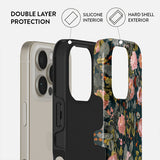 Burga iPhone 14 Skal Tough Bloomy Garden