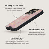 Burga iPhone 15 Plus Skal Elite Dark MagSafe Golden Coral