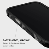Burga iPhone 15 Pro Skal Tough MagSafe Night Black Camo