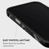 Burga iPhone 15 Skal Tough MagSafe Night Black Camouflage