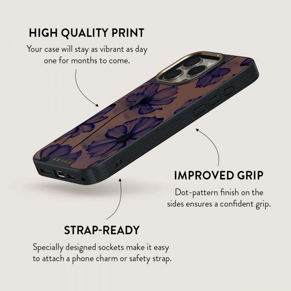 Burga iPhone 16 Pro Skal Elite Dark MagSafe Velvet Night