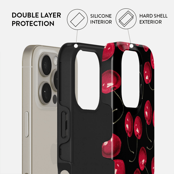 Burga iPhone 14 Skal Tough MagSafe Cherrybomb