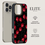 Burga iPhone 14 Skal Elite Dark MagSafe Cherrybomb