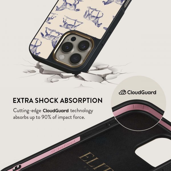 Burga iPhone 16 Pro Skal Elite Dark MagSafe Derby Race