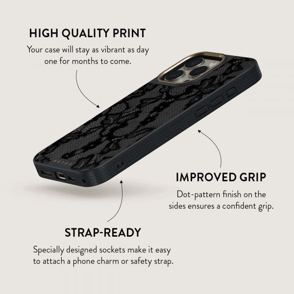Burga iPhone 15 Plus Skal Elite Dark MagSafe Magnetic