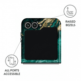 Burga Samsung Galaxy Z Flip 6 Skal Tough Emerald Pool