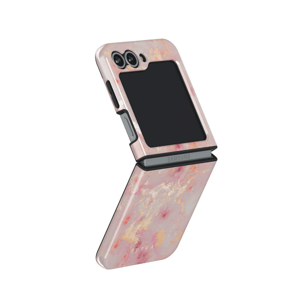 Burga Samsung Galaxy Z Flip 6 Skal Tough Golden Coral