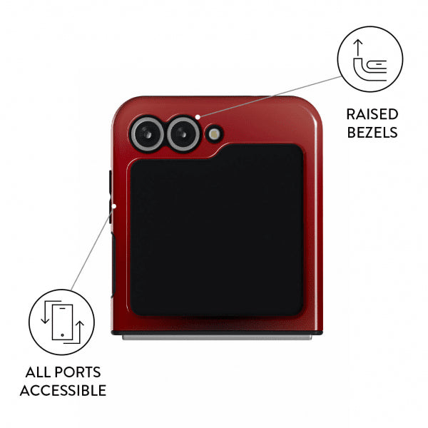 Burga Samsung Galaxy Z Flip 6 Skal Tough No Talking
