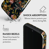 Burga Google Pixel 9/Pixel 9 Pro Skal Tough Bloomy Garden
