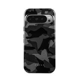 Burga Google Pixel 9/Pixel 9 Pro Skal Tough Night Black Camo