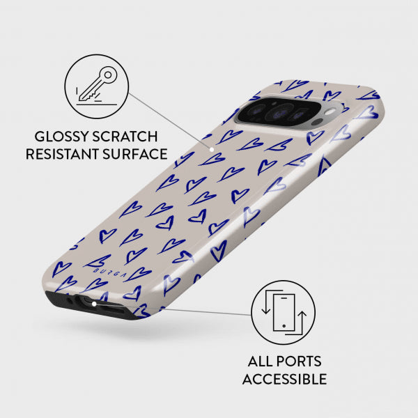Burga Google Pixel 9/Pixel 9 Pro Skal Tough Love Me Right