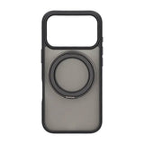 iPhone 17 Pro Skal Roterbart MagSafe Stativ Svart