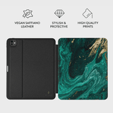 Burga iPad Pro 13 (M4/M5) Fodral Folio Emerald Pool