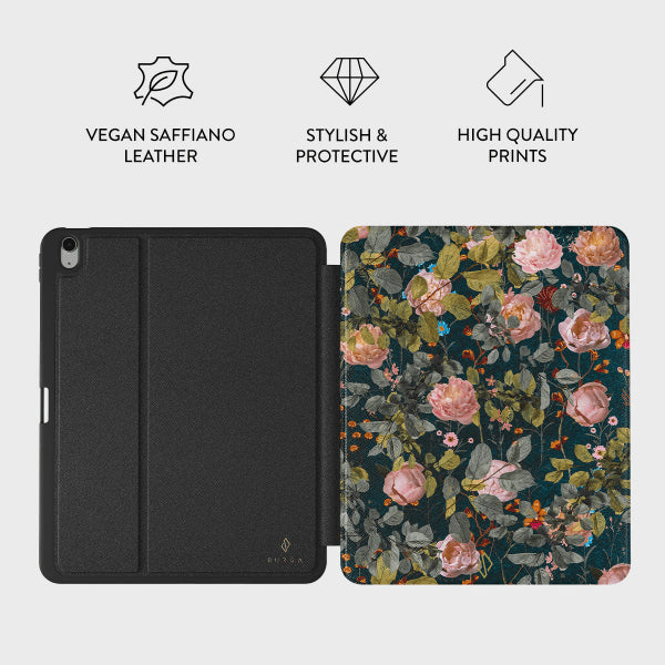 Burga iPad Air 13 (M2/M3/M4) Fodral Folio Bloomy Garden