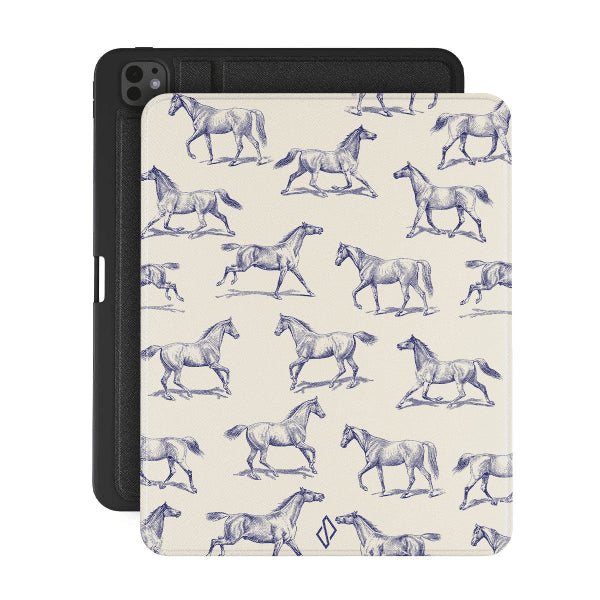 Burga iPad Pro 13 (M4/M5) Fodral Folio Derby Race