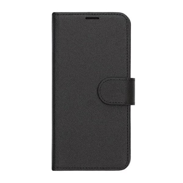 Samsung Galaxy S25 Edge Fodral med Kortfack Stativfunktion Svart