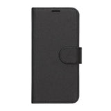 Samsung Galaxy S25 Edge Fodral med Kortfack Stativfunktion Svart