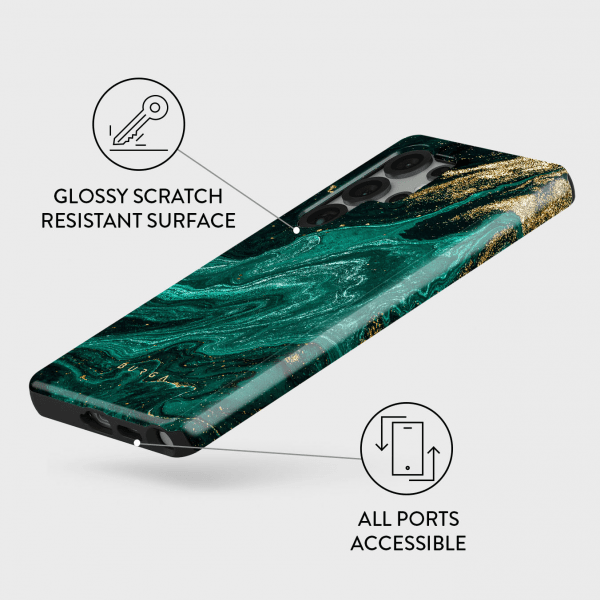 Burga Samsung Galaxy S25 Plus Skal Tough Emerald Pool