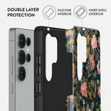 Burga Samsung Galaxy S25 Skal Tough Bloomy Garden