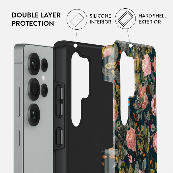 Burga Samsung Galaxy S25 Plus Skal Tough Bloomy Garden