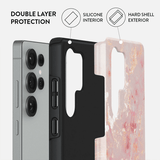 Burga Samsung Galaxy S25 Ultra Skal Tough Golden Coral